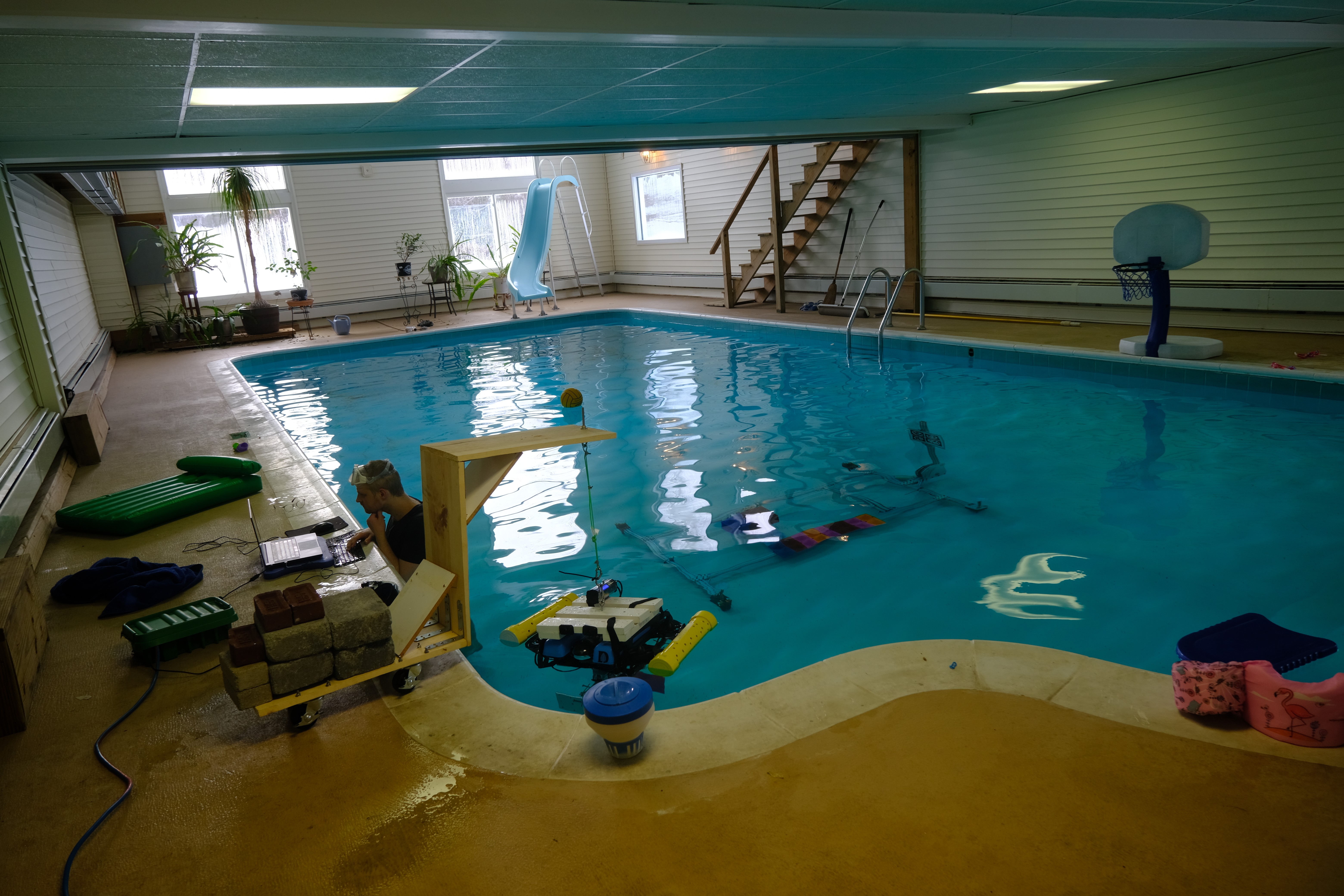 Me in pool